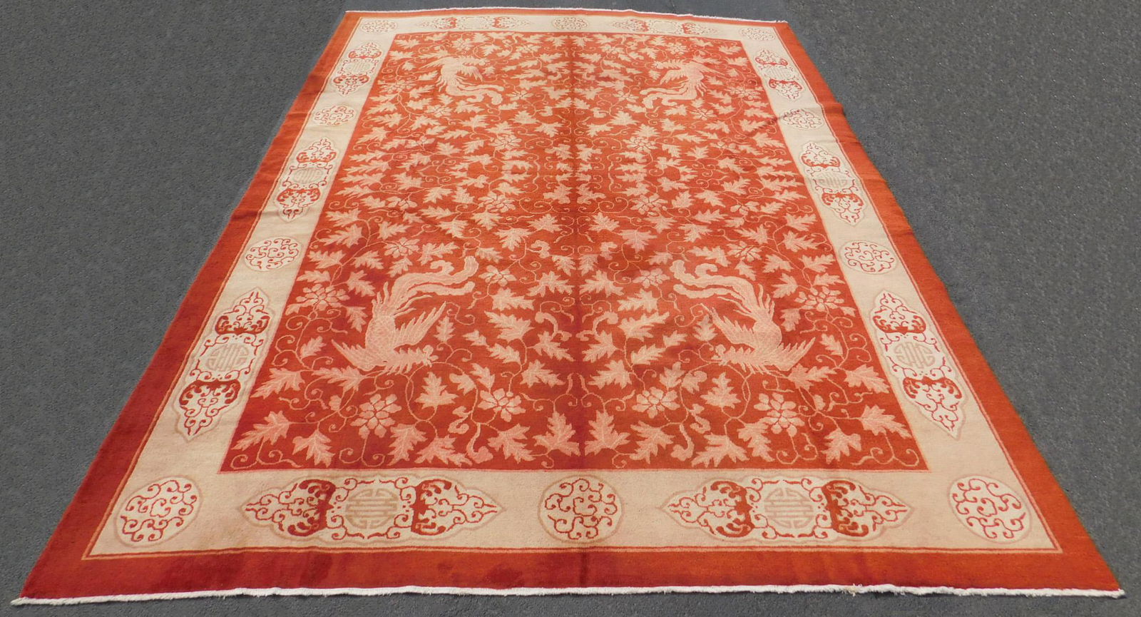 Peking Palace Carpet. China. Antique. (1 of 8)