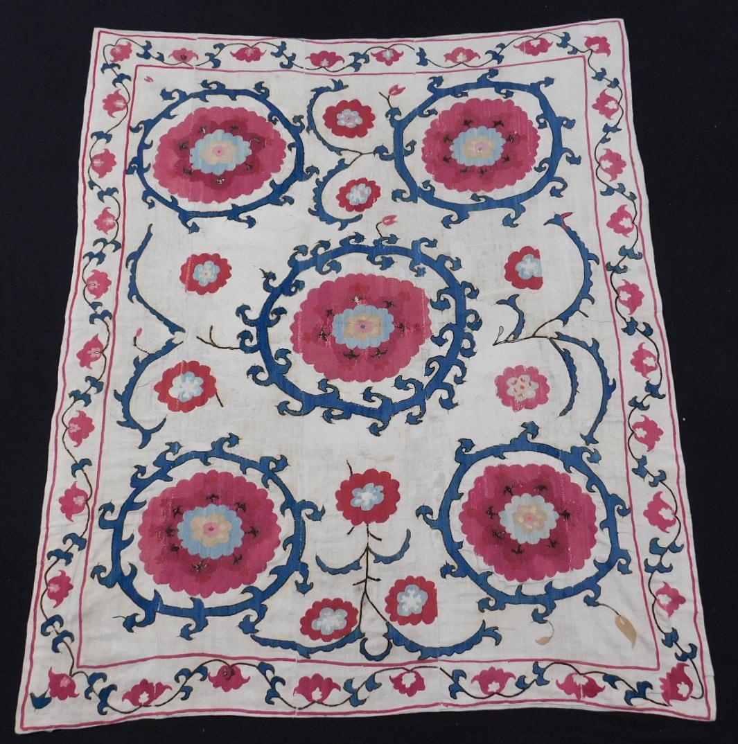 Suzani. Central Asia. Probably antique 1880. (1 of 5)
