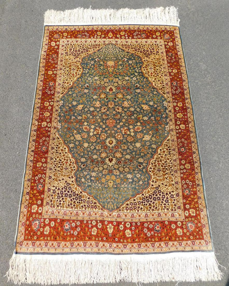 Hereke Silk Carpet. (1 of 8)