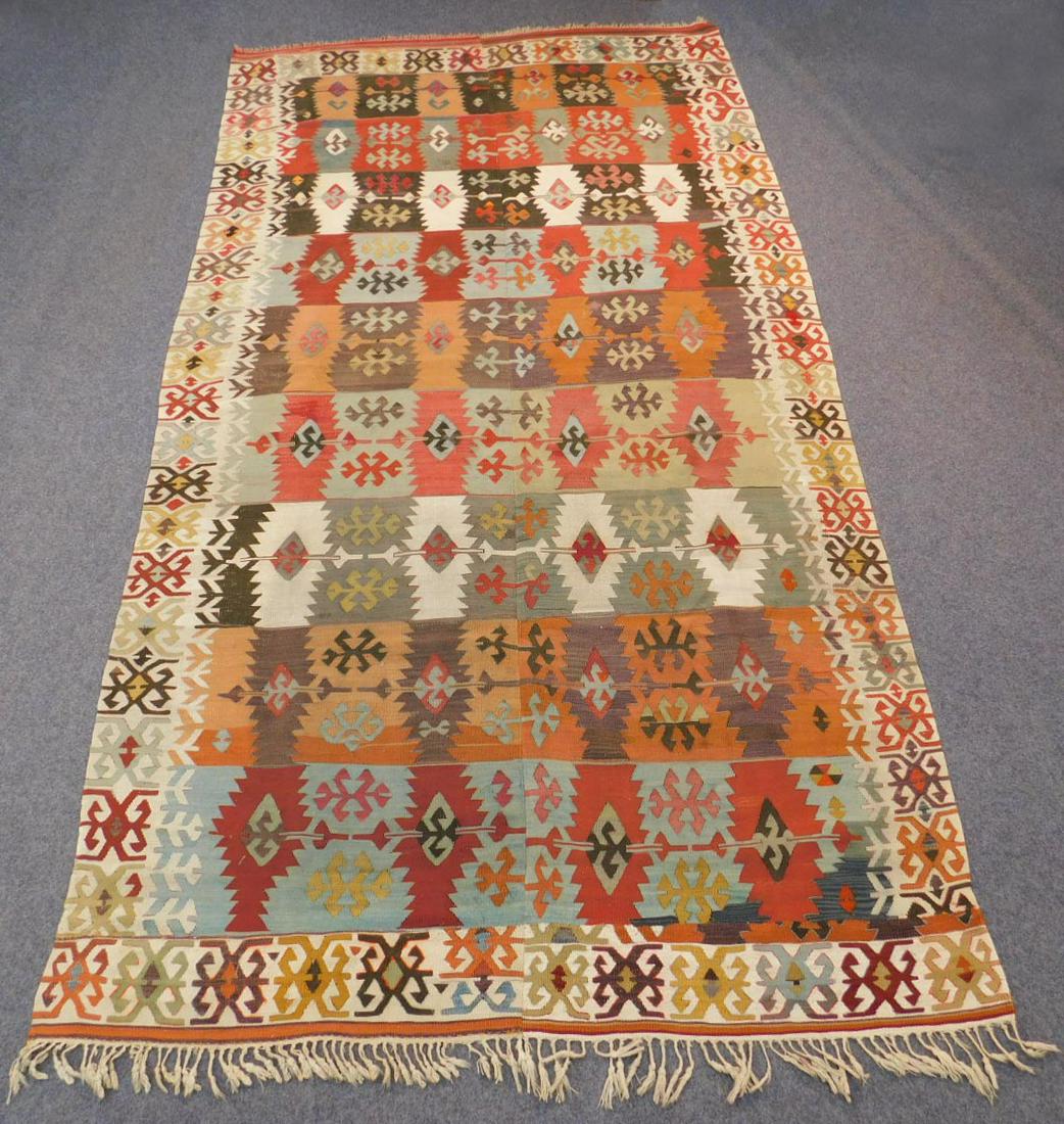 Aksaray Kilim. Village carpet. Turkey. Antique./Aksaray (1 of 7)