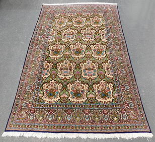 Qum. Carpet. Fine./Qum. Teppich. Fein. (1 of 8)