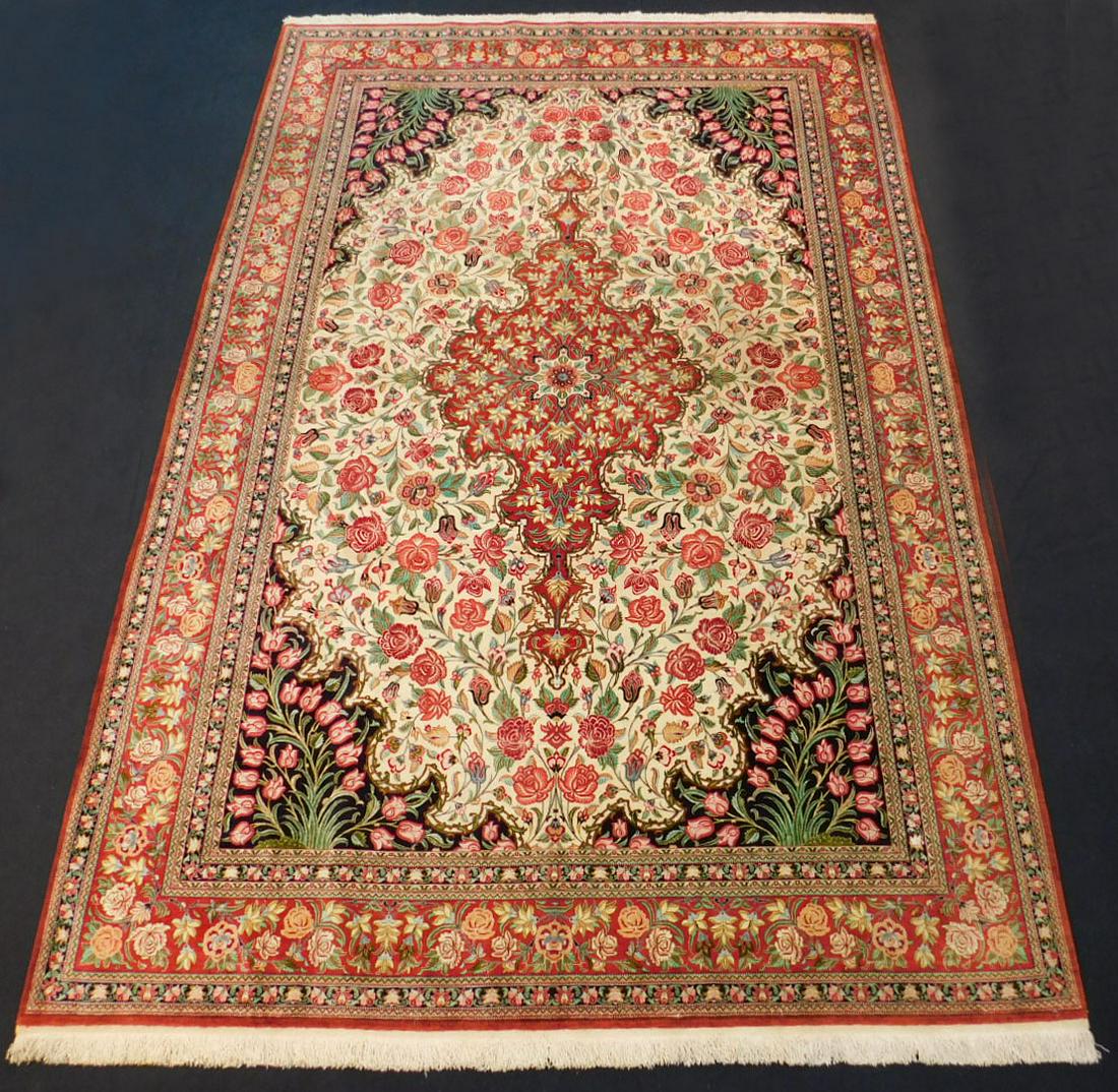 Qum Silk. Carpet./Qum Seide. Teppich. (1 of 8)