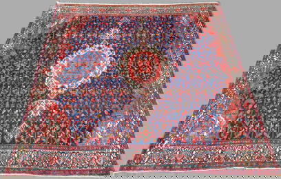 Nahawand Übermaß - Teppich. Antik.