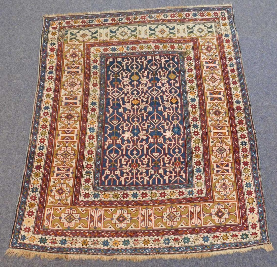 Kuba - Konagkend Teppich. Schirwan Kaukasus. Antik. (1 of 6)