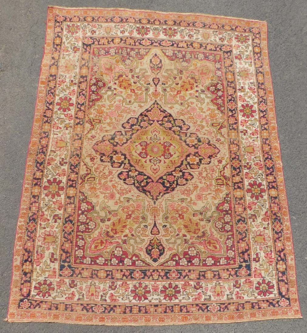 Kirman Laver Teppich. Antik. (1 of 8)