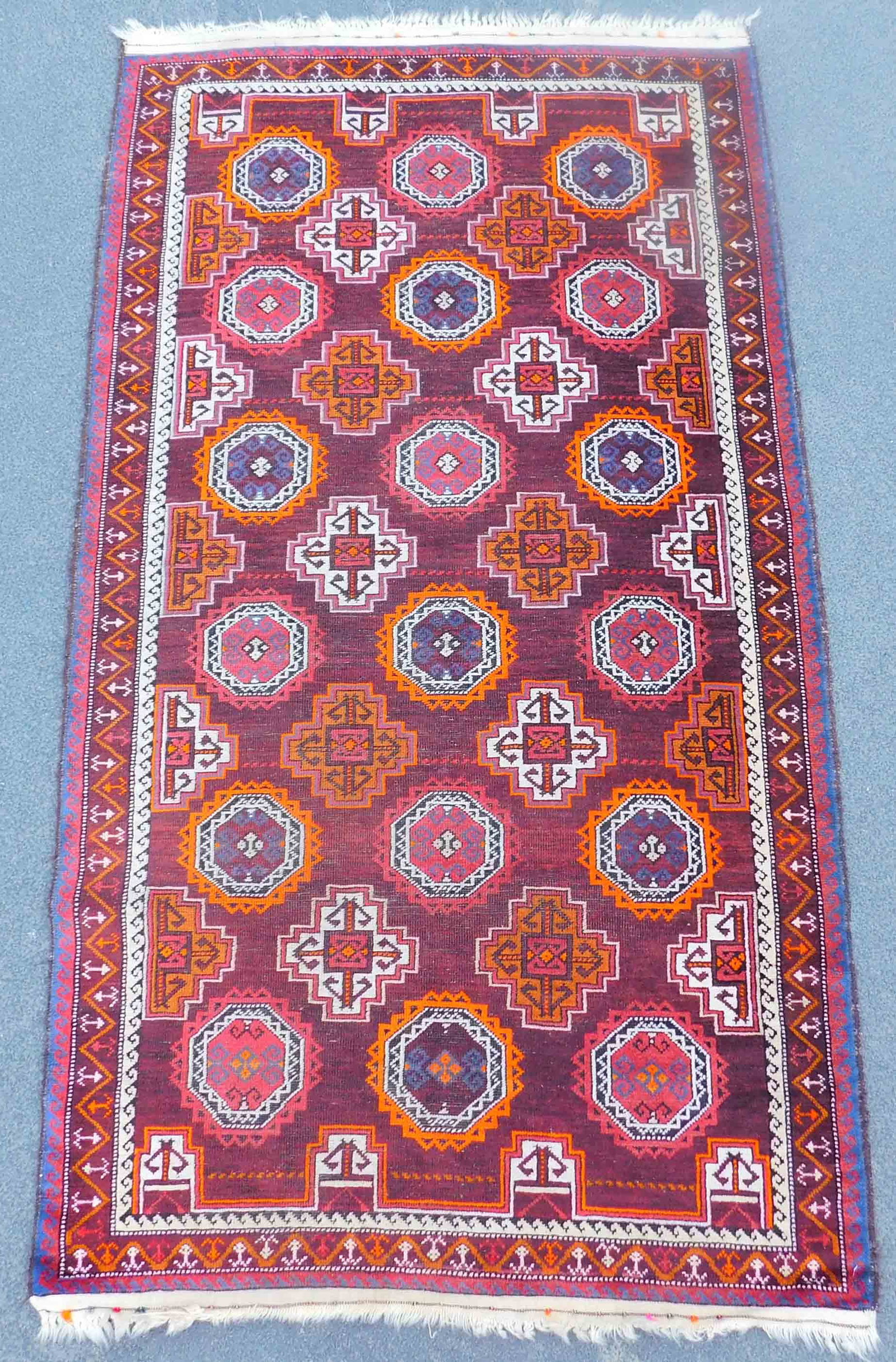 Belutsch Stammesteppich. Antik. (1 of 7)