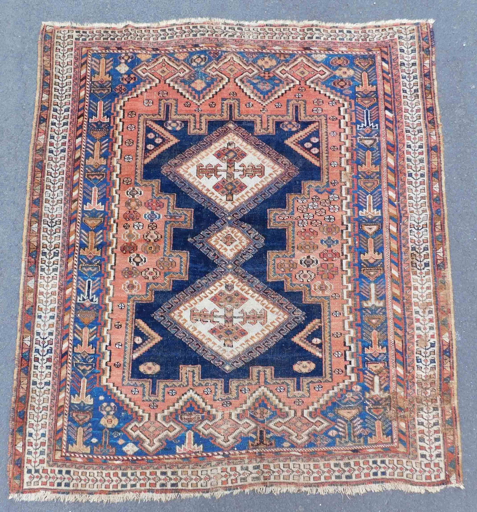 Afschar. Teppich. Antik. (1 of 8)