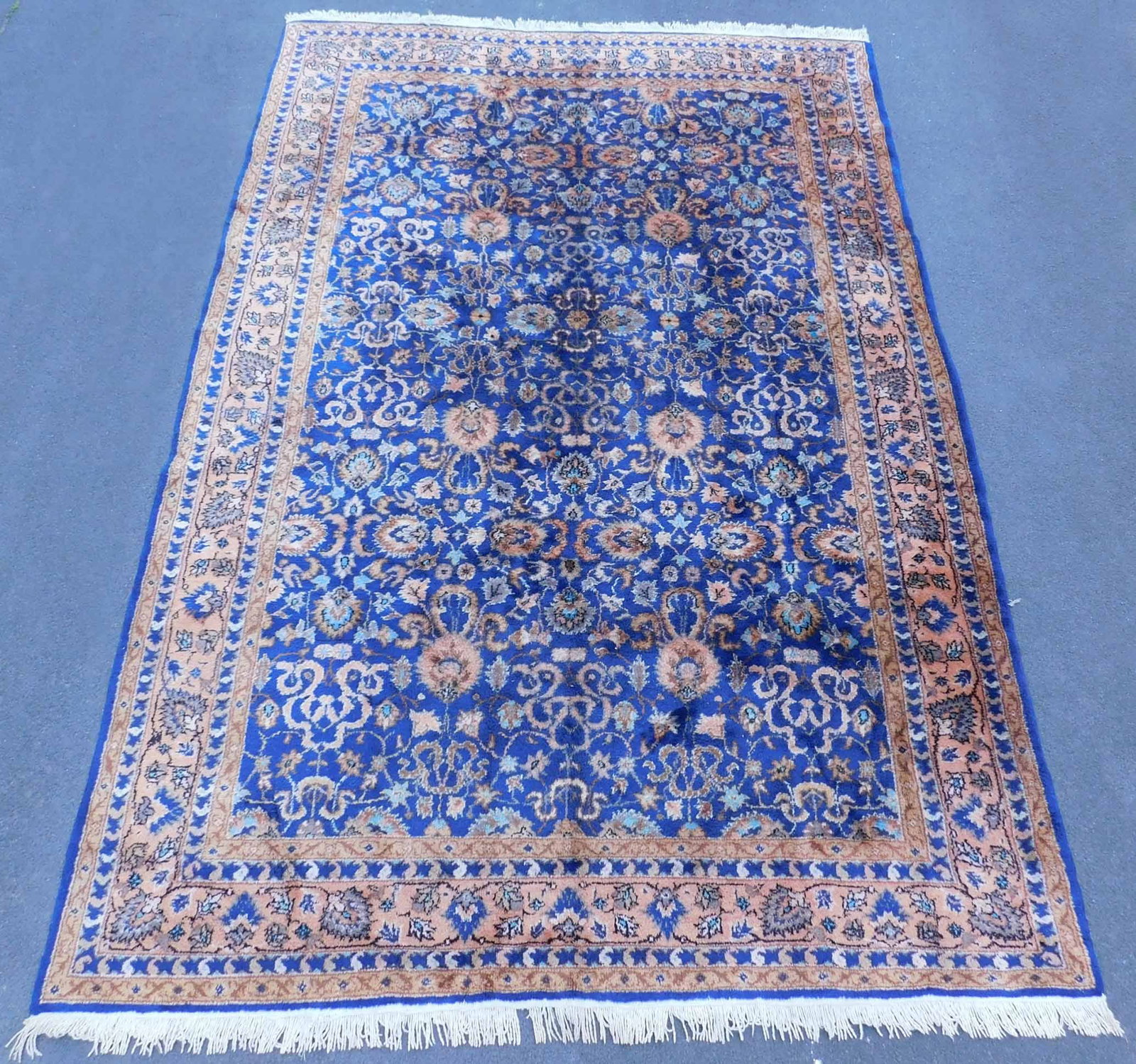 Borlu Teppich. Türkei. Antik.: 325 cm x 215 cm. Handgeknüpft. Wolle auf Wolle. Insgesamt sehr guter Zustand. Circa 80 bis 120 Jahre alt. In der Art eines Uschak. Siehe Fotos. Versand kann organisiert werden. Borlu carpet. Turkey. 