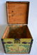 Small hand painted lady's traveling trunk, probably for - 6