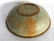 Very fine round treenware bowl in original slate blue - 3