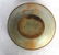 Very fine round treenware bowl in original slate blue - 4