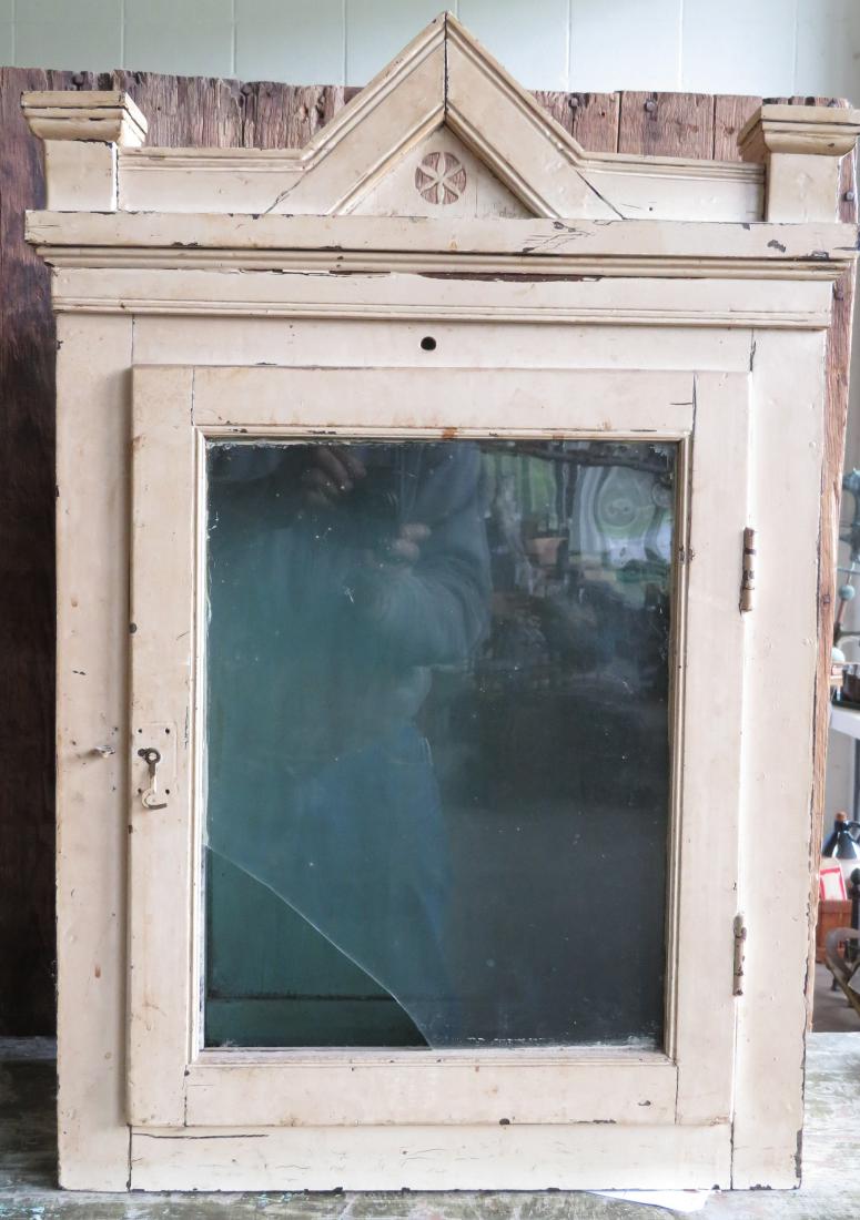 Architectural wall cupboard in the form of a house with (1 of 4)