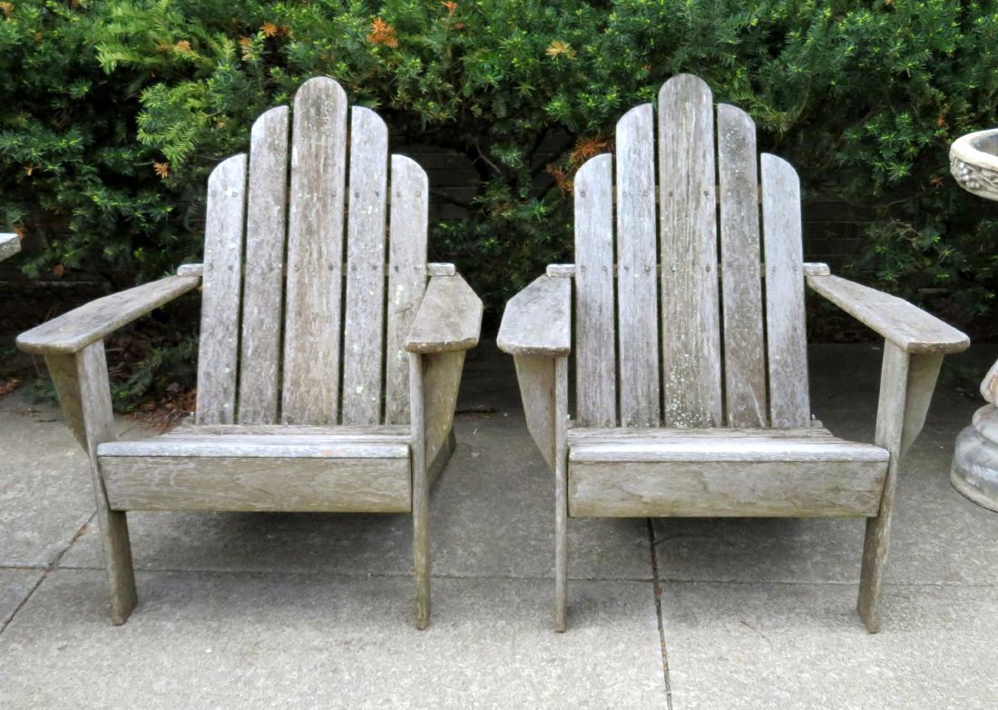 Pair Of Smith Hawkins Adirondack Style Lawn Chairs May 20