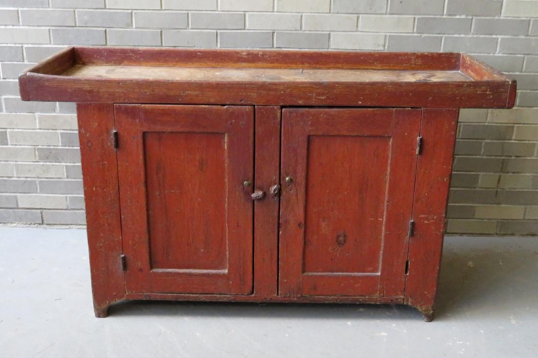 Primitive seed sorting table/cupboard. (1 of 9)