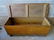 Mustard grain painted grain box on ball feet in - 3