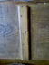 Mustard grain painted grain box on ball feet in - 4