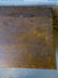 Mustard grain painted grain box on ball feet in - 5