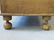 Mustard grain painted grain box on ball feet in - 8
