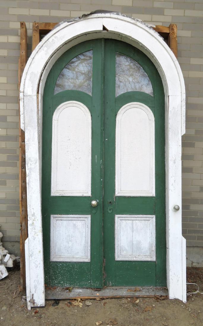 The double front door taken from the old Sleigh family (1 of 5)