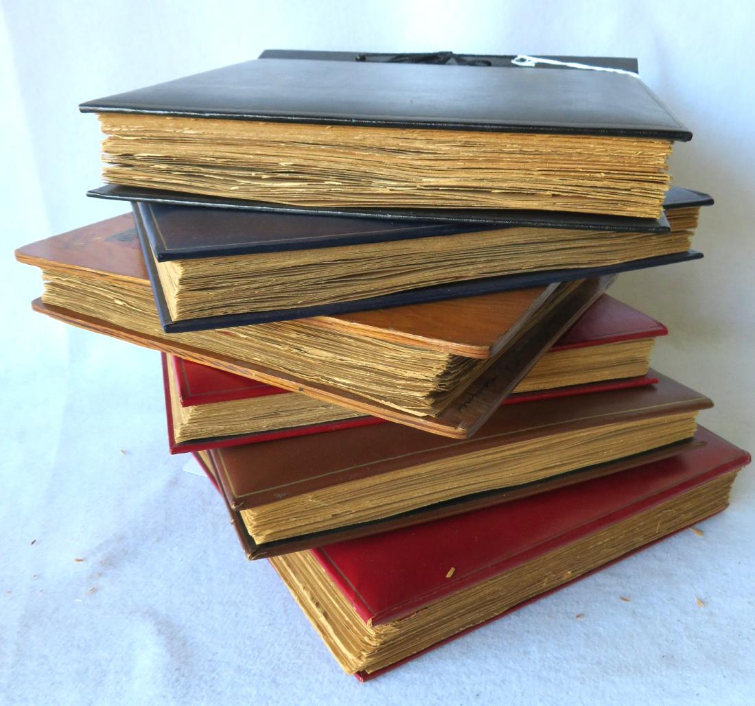 Grouping of 6 vintage Boston Red Sox scrap books (1 of 10)