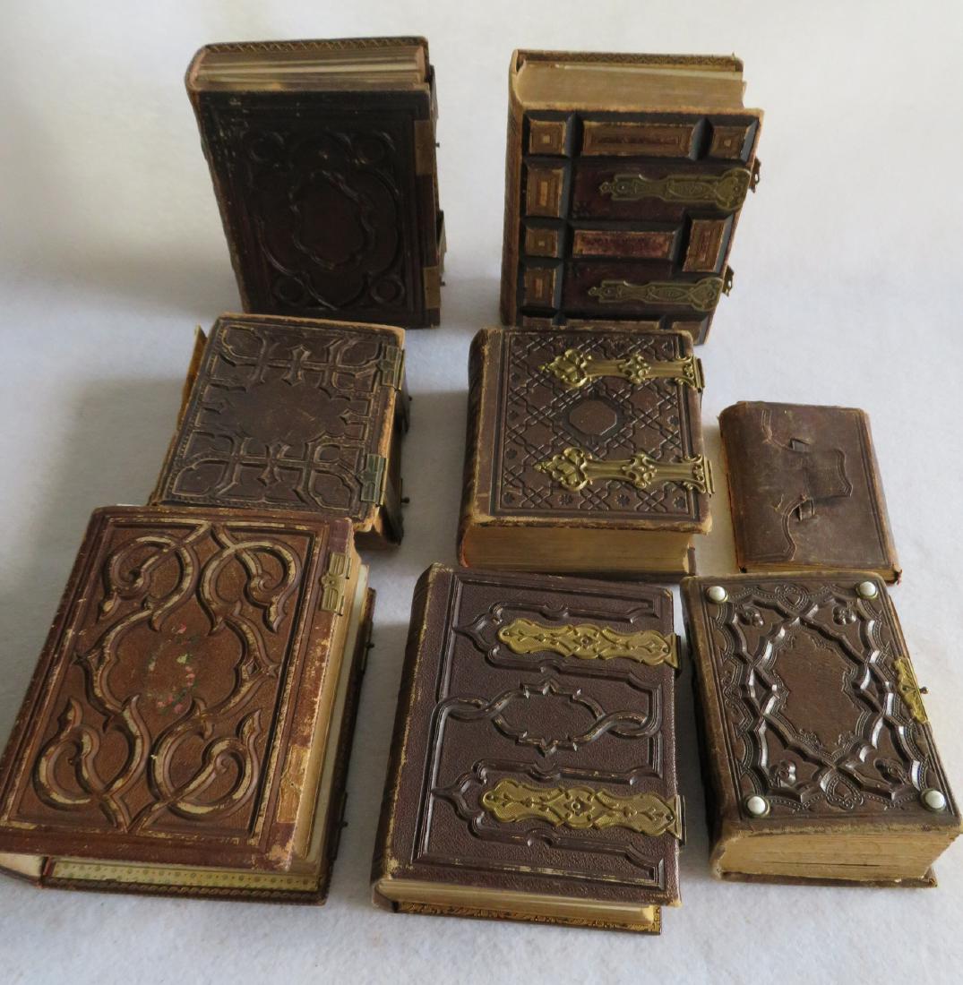 Lot of 8 CDV albums containing mostly family portraits. (1 of 10)