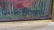 Oil on wood panel depicting a group of colorful birds - 3