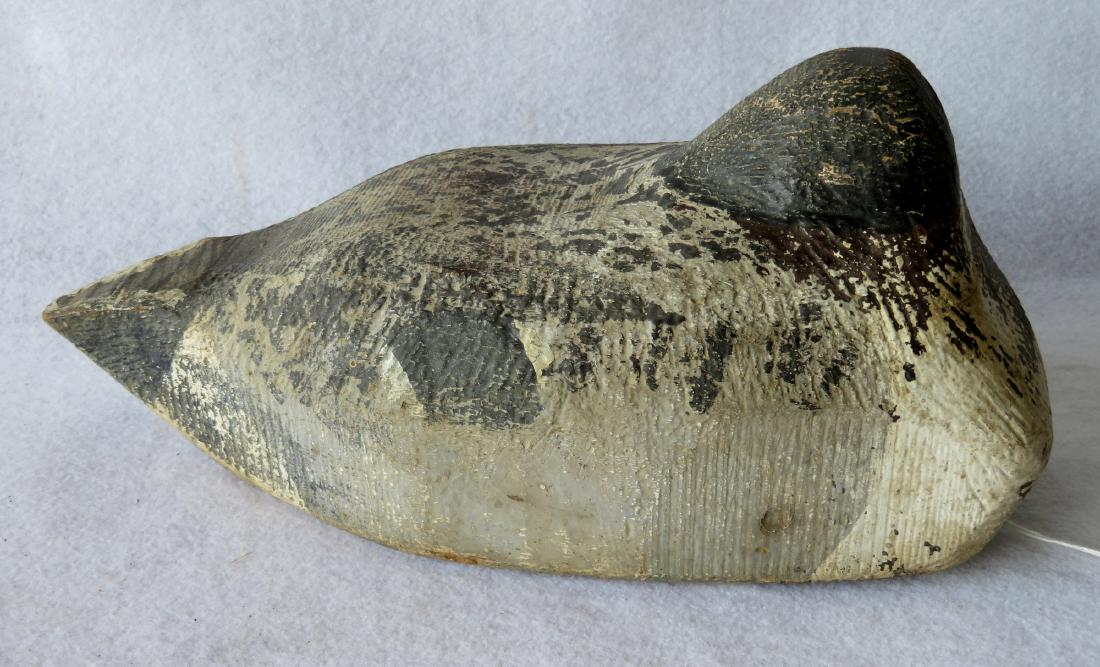 Primitive sleeping decoy, Maine origin, in original (1 of 4)
