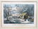 Original Currier & Ives hand colored lithograph - 2