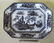 Grouping of 2 black/white Staffordshire transferware - 12