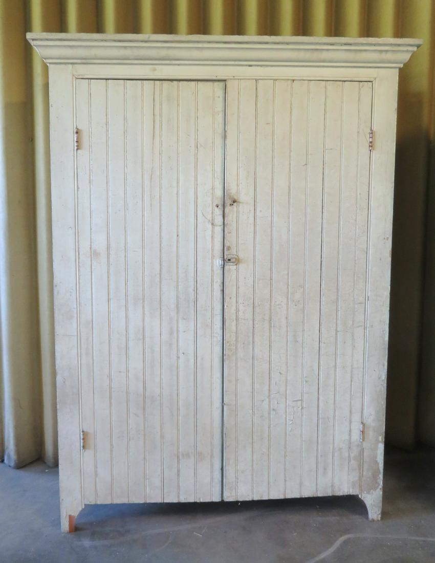 A Large Wainscot 2 Door Pantry Cupboard With Good Jun 01 2019