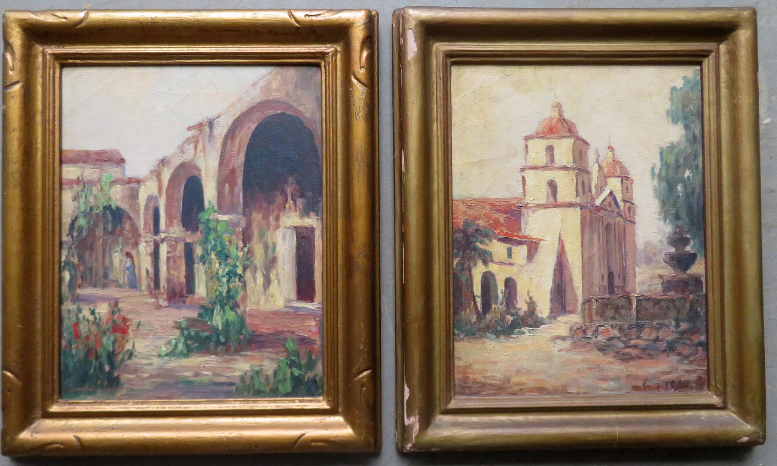 George S. Colman (California 1881-1934). Two O/C (1 of 8)
