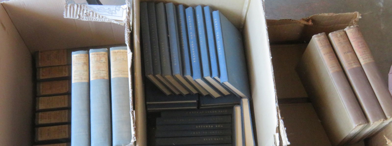 Grouping of 3 classical book sets including: The Yale (1 of 10)