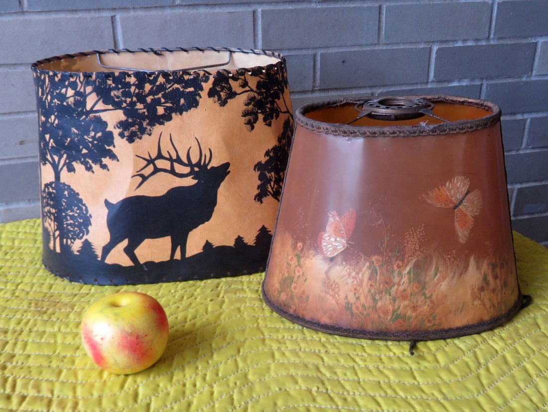 Two custom made lamp shades. (1 of 7)