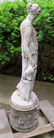 A cast stone garden sculpture/fountain, that depicts a - 10