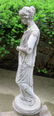 A cast stone garden sculpture/fountain, that depicts a - 6