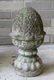 Grouping of 3 decorative garden items: 1) A concrete - 2