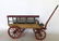 A toy or salesman sample model of a horse drawn covered - 2