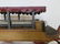 A toy or salesman sample model of a horse drawn covered - 4