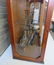 A glass encased 3 mast sailing ghost ship model marked - 3