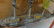 A glass encased 3 mast sailing ghost ship model marked - 5