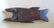 A folk art carved oak figural fish boot jack on turned - 6