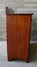 A mahogany and pine Empire chest having 2 short drawers - 3