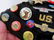 A wonderful 1930-40's child's felt beanie cap with many - 6
