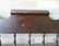 An unusual early maple and pine wooden bed with turned - 6