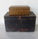 Two country boxes including a leopard wood dresser box