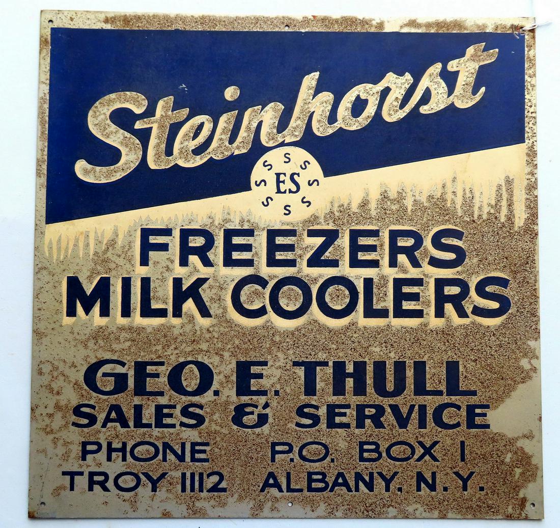 "Steinhorst FREEZERS MILK COOLERS / GEO. E. THULL / (1 of 3)