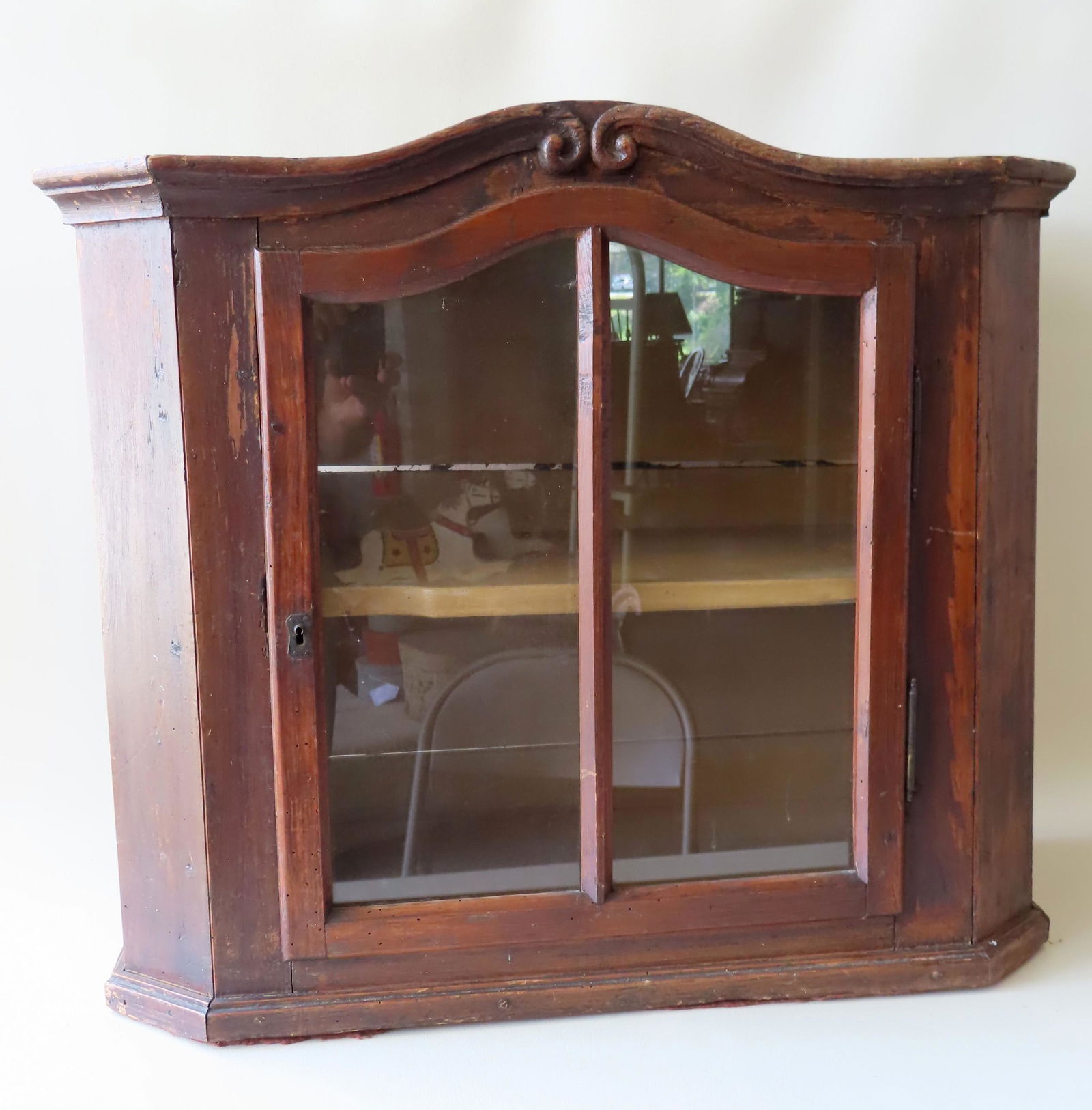 Continental 1 door wall cupboard having 2 panes of (1 of 11)