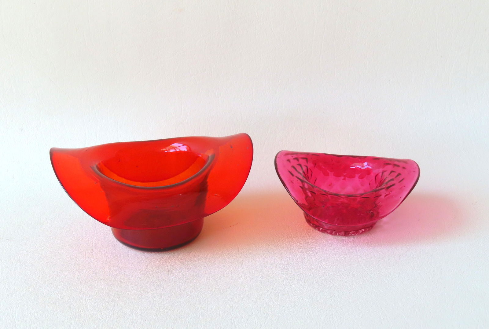 Two hand blown hat whimsies including: A Victorian (1 of 5)