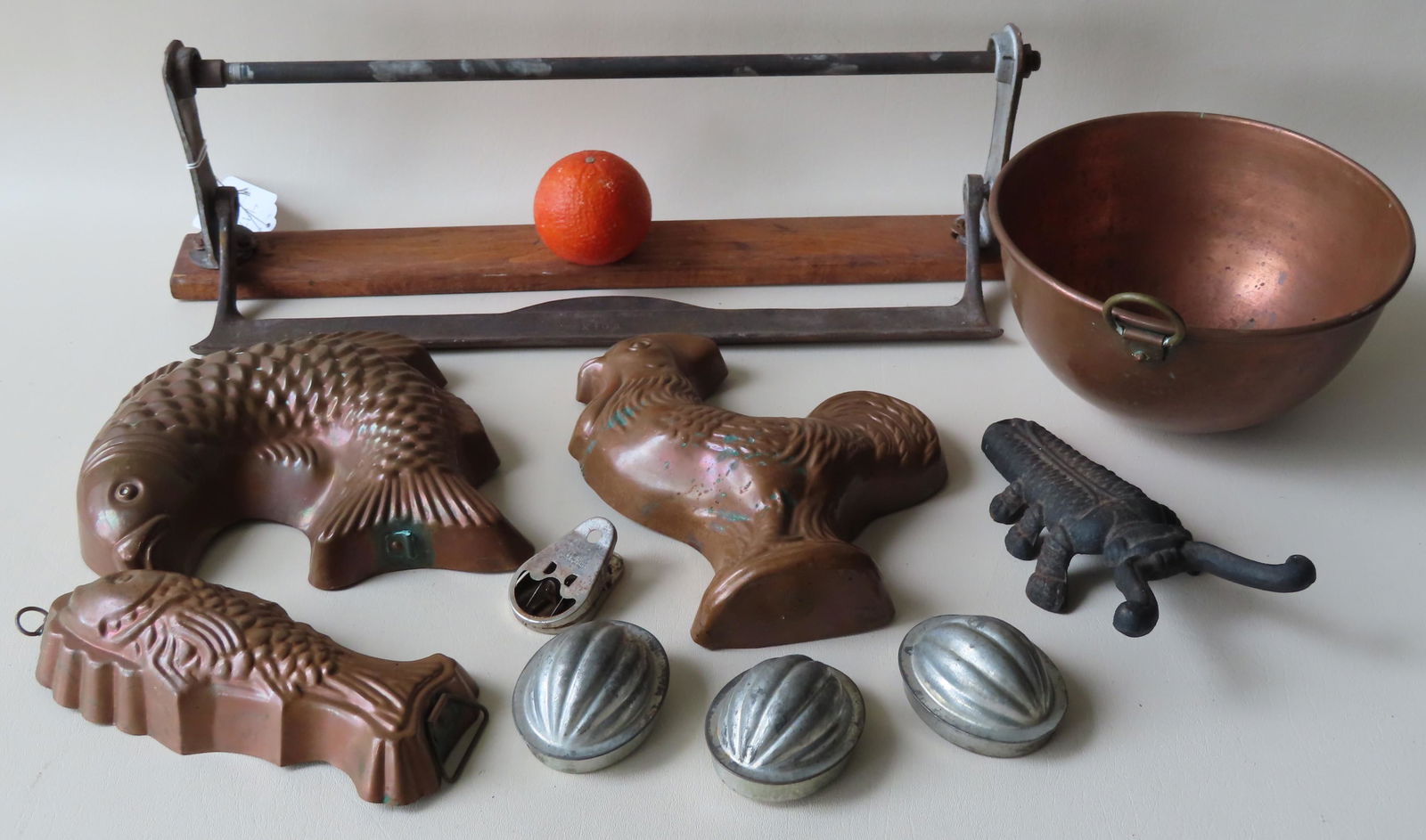 Grouping of 10 country items including: Paper roll (1 of 4)