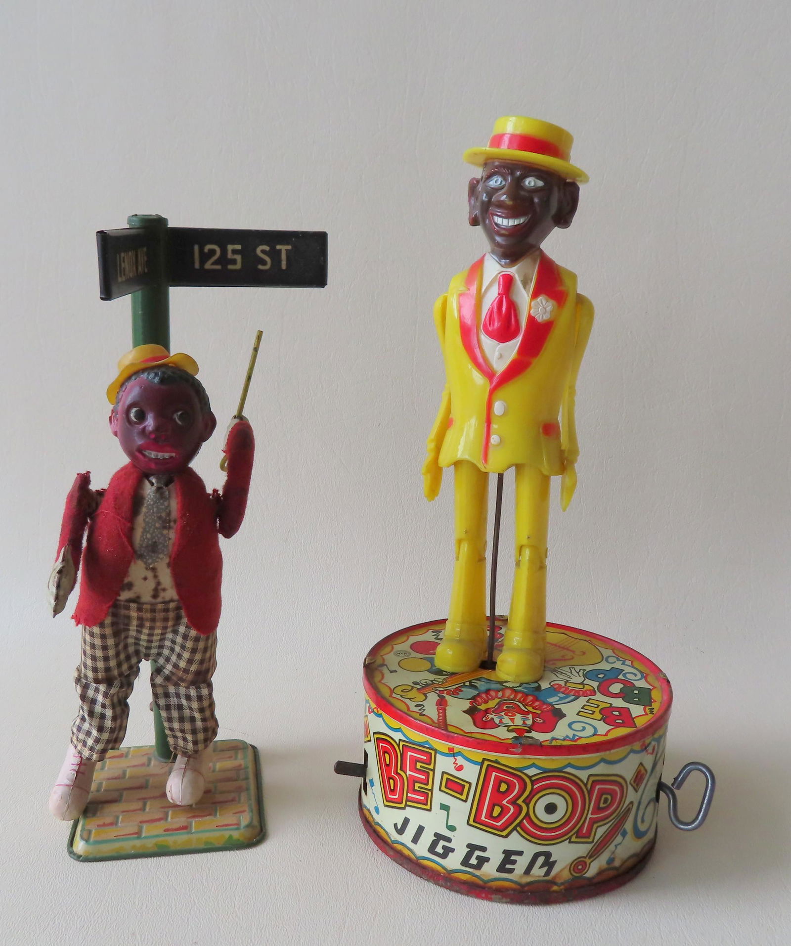 Two windup jigger toys including: Marx "Be-Bop Jigger" (1 of 8)